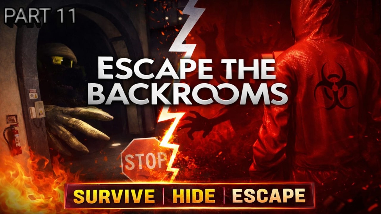WADUH HARUS BISA KELUAR NIH!!!!! - GAME ESCAPE THE BACKROOMS PART 11
