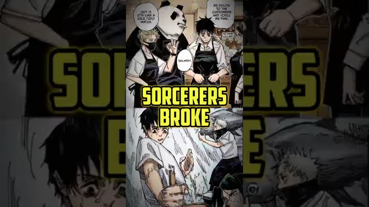 Когда волшебники дзюдзюцу разорились #jujutsukaisen #animeshorts #anime