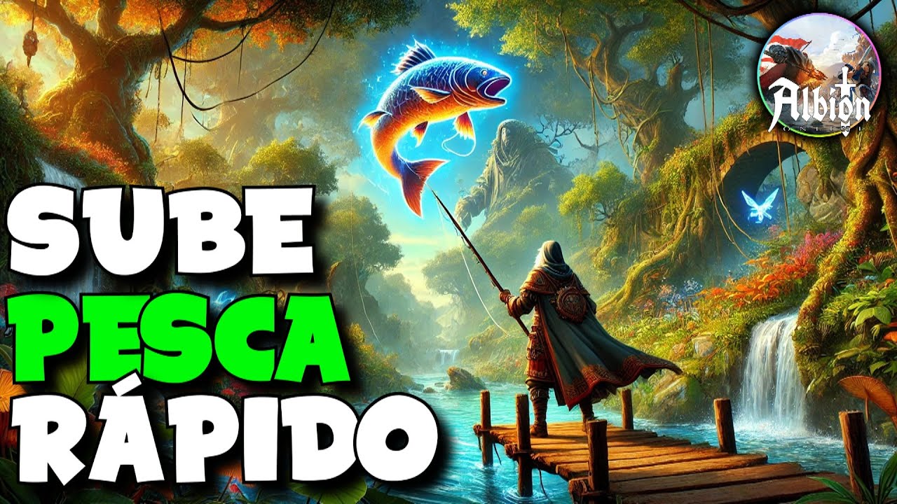 &iquest;C&Oacute;MO SUBIR PESCA R&Aacute;PIDO EN ALBION? 🐟  ALBION ONLINE GUIA PESCA 2024 🐟