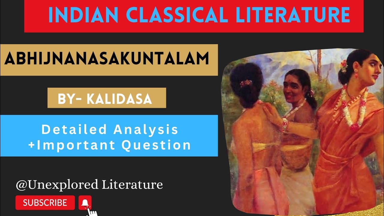 Abhijnanasakuntalam|| Detailed summary in Hindi with important question