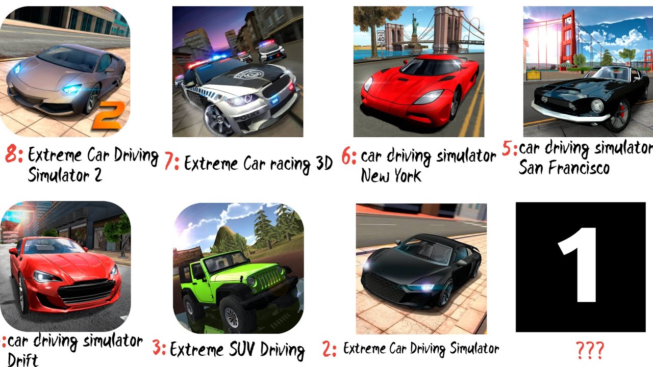Ranking All AxesInMotion Games | Extreme Car Driving..... | Best Car Games! 💥