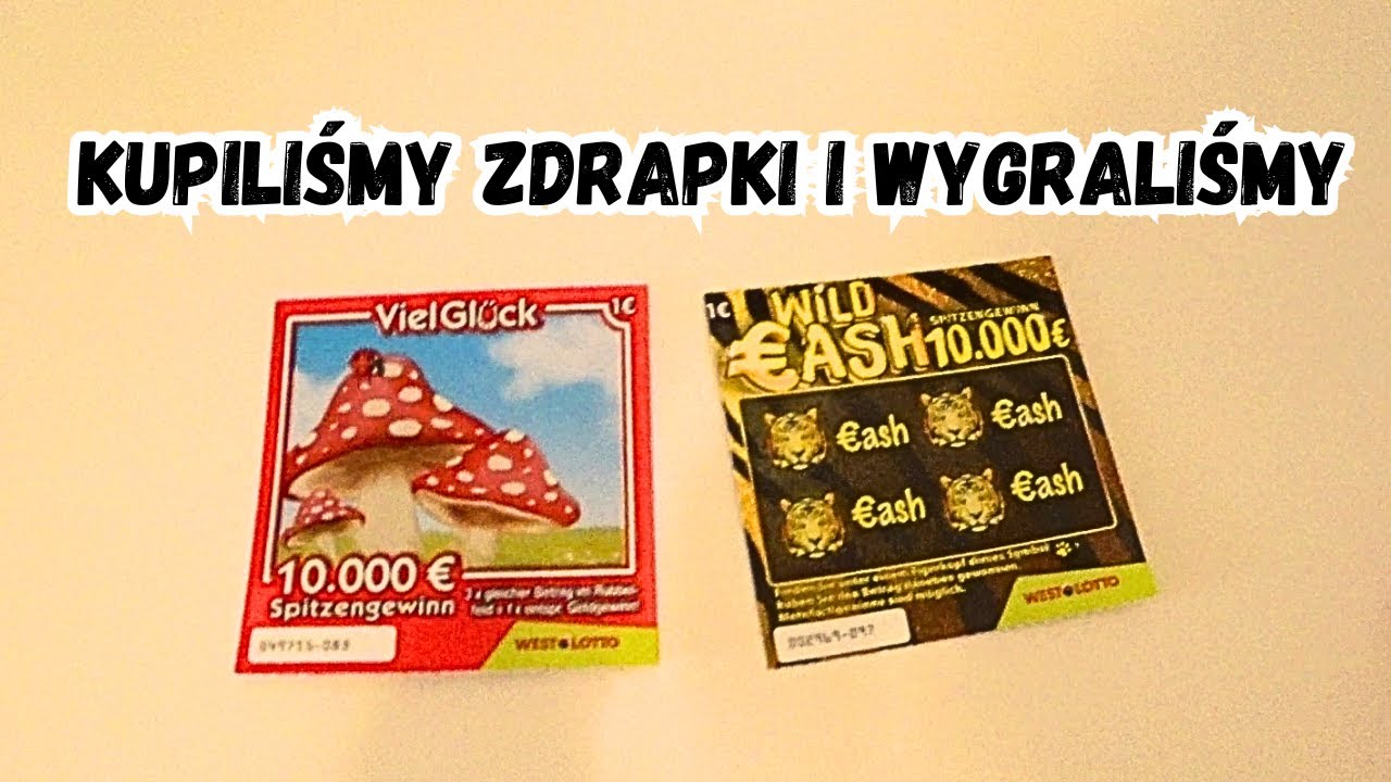 Kupiliśmy  Zdrapki  i  Wygraliśmy 😁😁😁😁