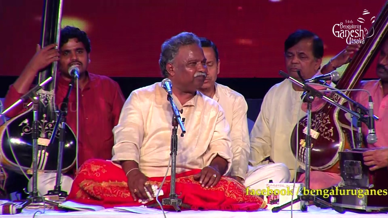 TOREDU JEEVISABAHUDE | Devotional Song | Pt. M Venkatesh Kumar | 54th Bengaluru Ganesh Utsava 2016