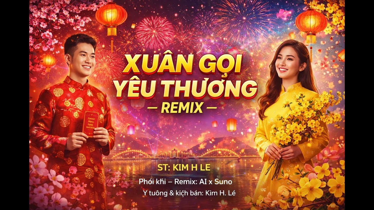 XUÂN GỌI YÊU THƯƠNG - REMIX - ST: KIM H LE - KIM LE AI