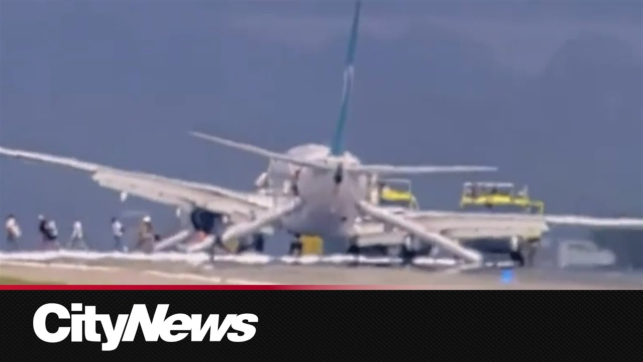 Travellers weigh in on ‘hard landing’ of WestJet flight in Sint Maarten