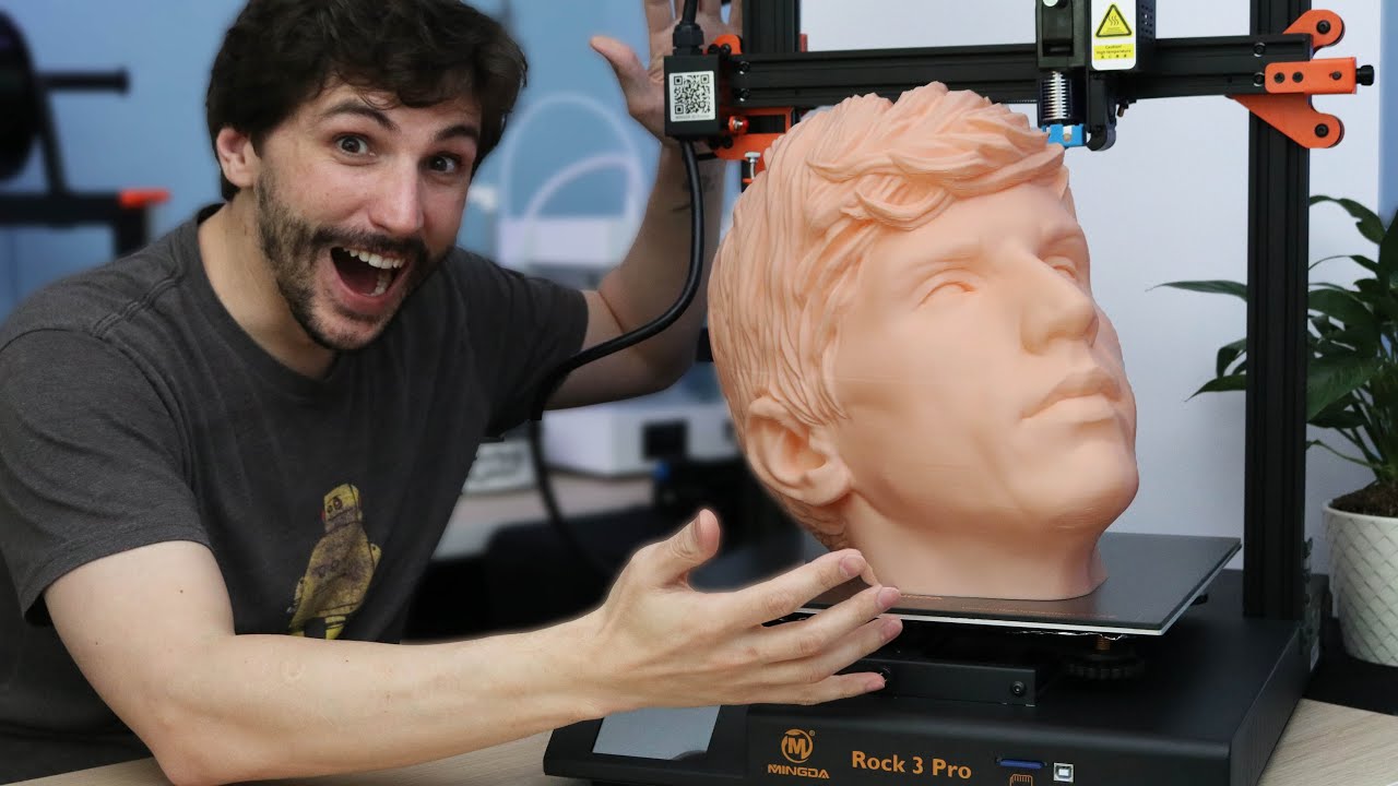 LARGE FORMAT 3D PRINTING! Mingda Rock 3 Pro w/ Jayo PLA+ Filament