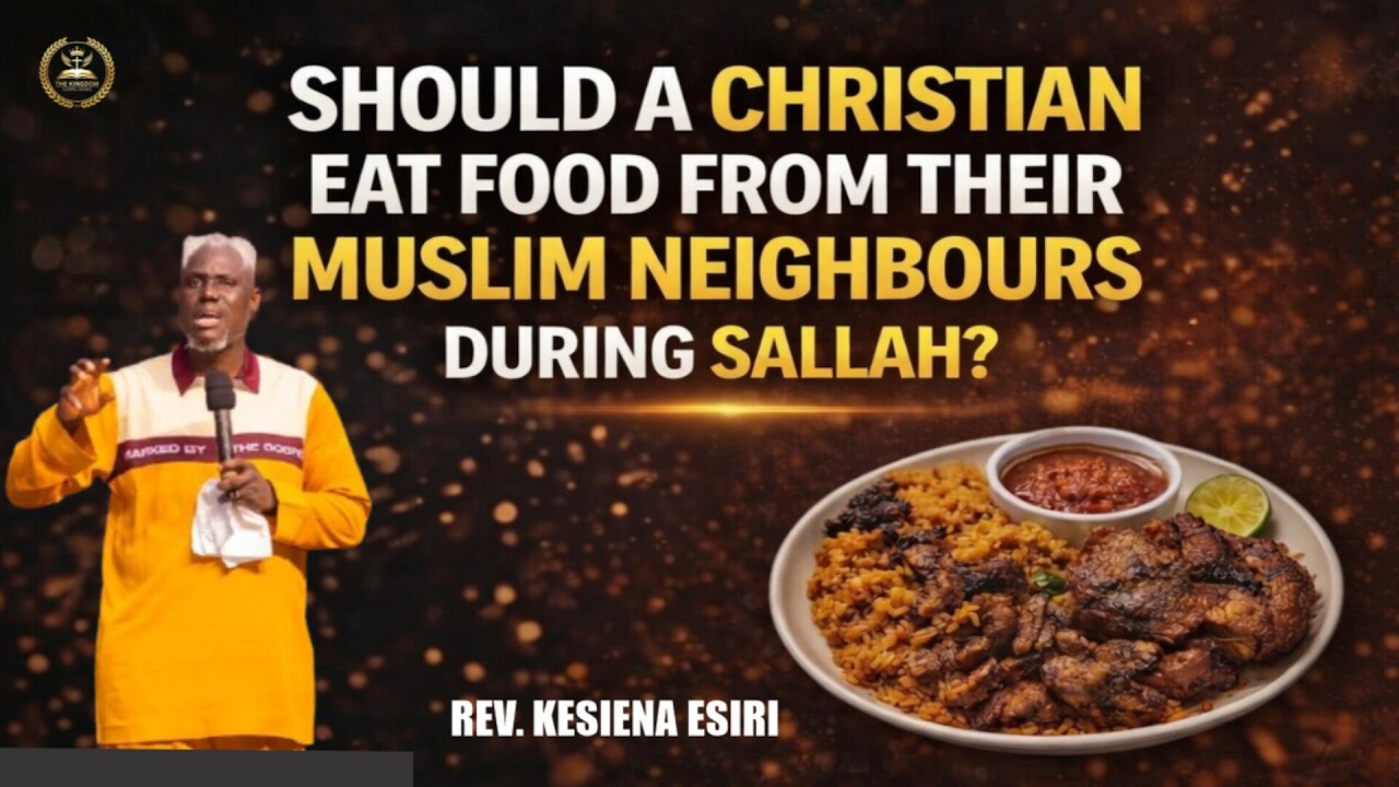 IS ACCEPTING AND EATING SALLAH FOOD A SIN? | Rev. Kesiena Esiri