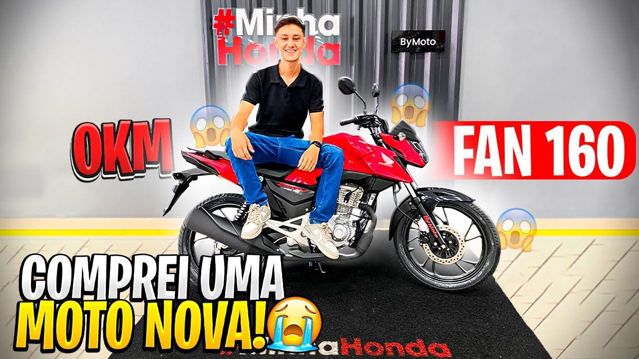 Comprei uma Fan 160 2025 0KM
