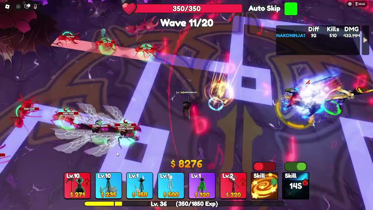 Stickman TD | DeathKnight showcase (I Grinded For So LONG.....)
