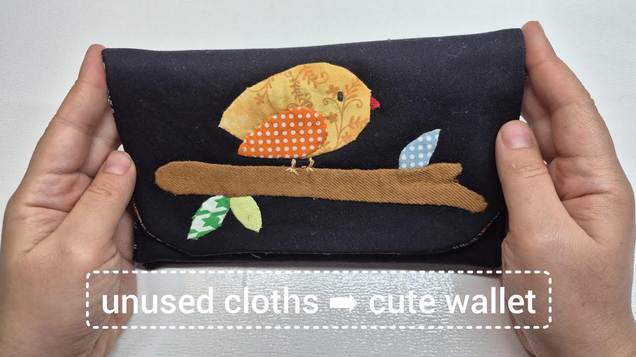 From Scraps to Wallet | Easy DIY