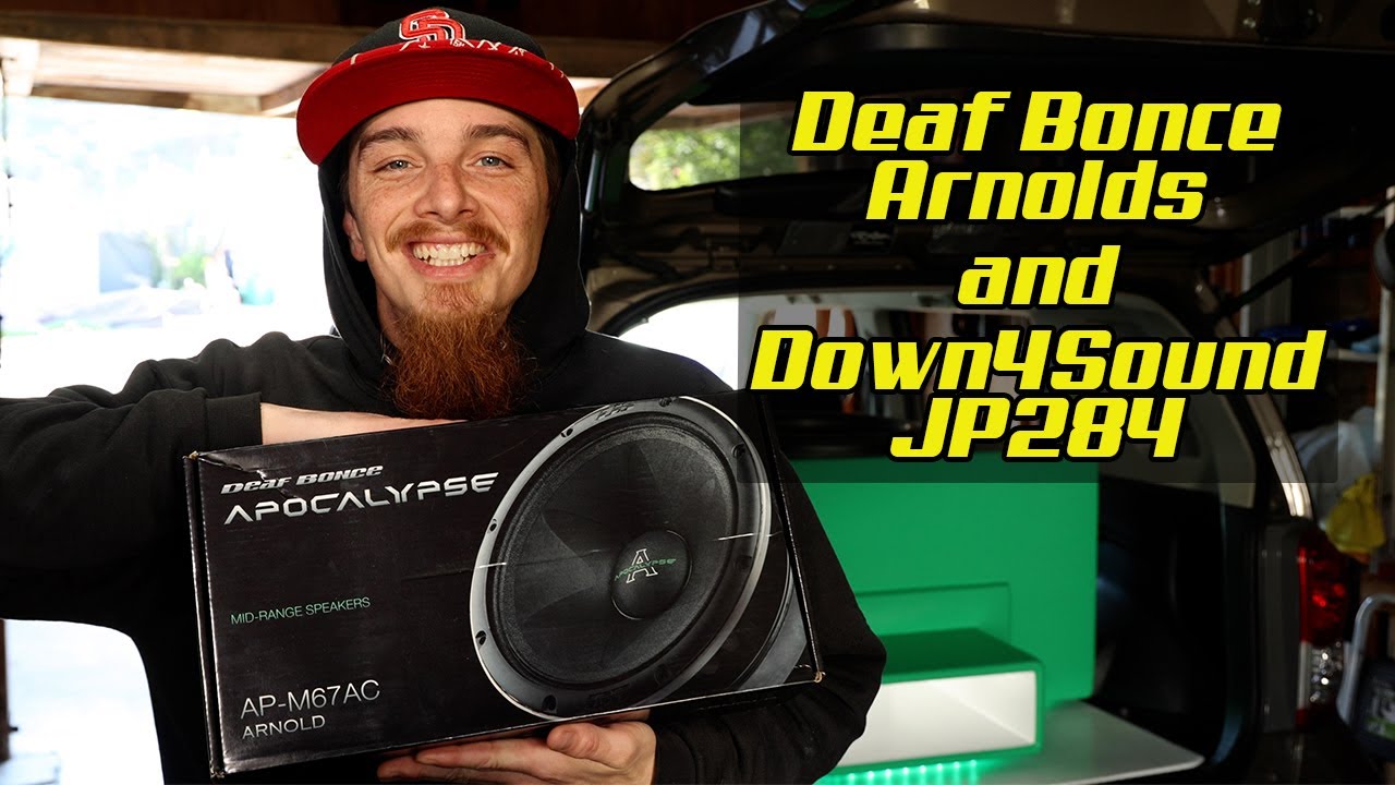 Установка колонок Deaf Bonce Door и 4-канального усилителя Down4Sound