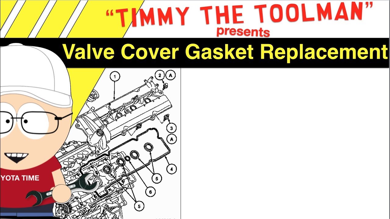 3.4 L V6 5VZ-FE Toyota 4runner, Tacoma, Tundra Valve Cover Gasket Tutorial