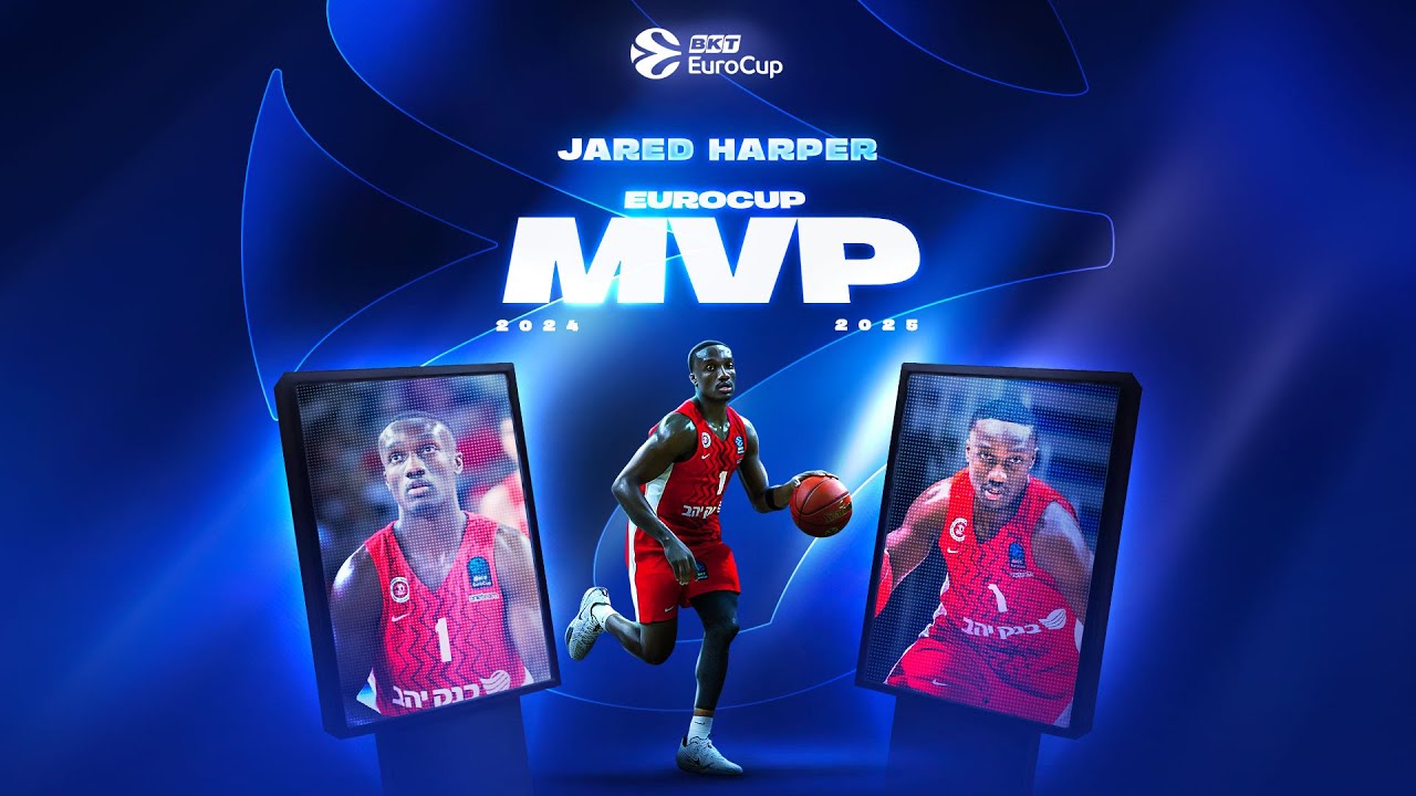 2024-25 BKT EuroCup MVP | Jared Harper - Jerusalem
