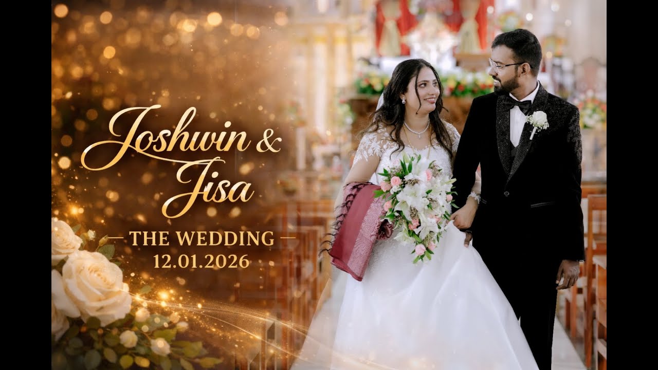 The God's Plan  | Joshwin & Jisa | Wedding 12.01.2026 | Kerala Christian Wedding | Alappuzha