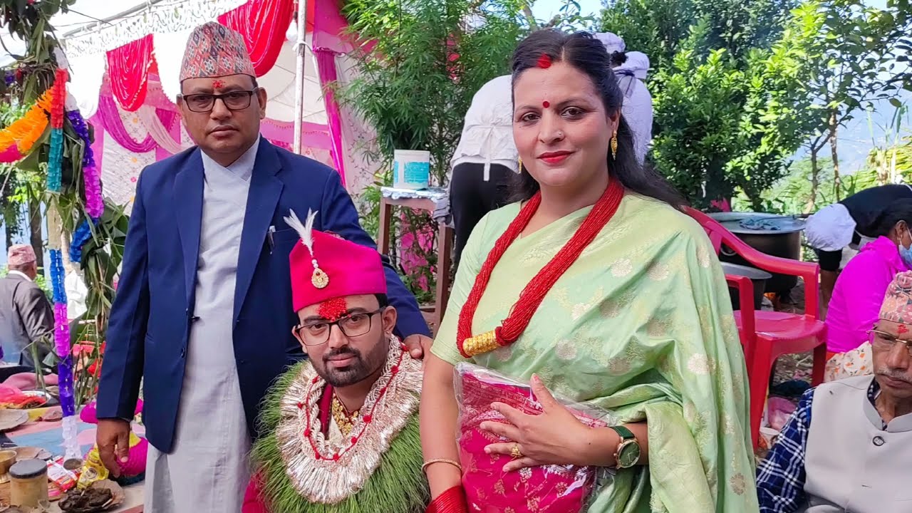 Dr Manoj Dhakal Married Day Photo