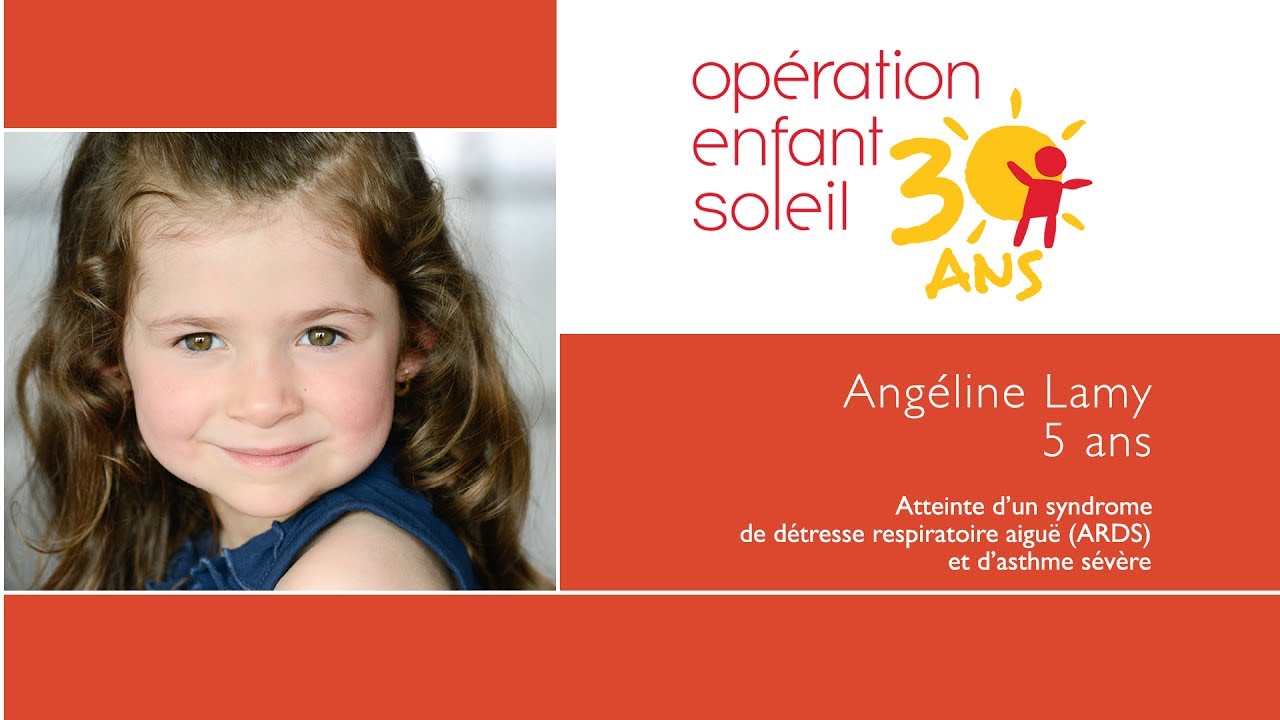 Angéline Lamy - Enfant Soleil de la Mauricie