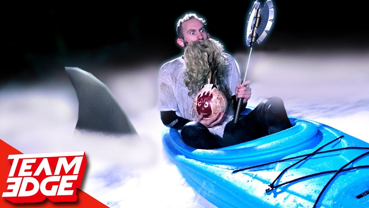 Icewater Shark ATTACK Challenge!! ❄️🦈