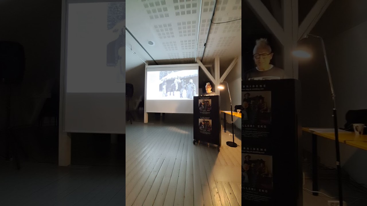 A Hybrid Nation Lecture at Kunstbanken center Hamar 2025