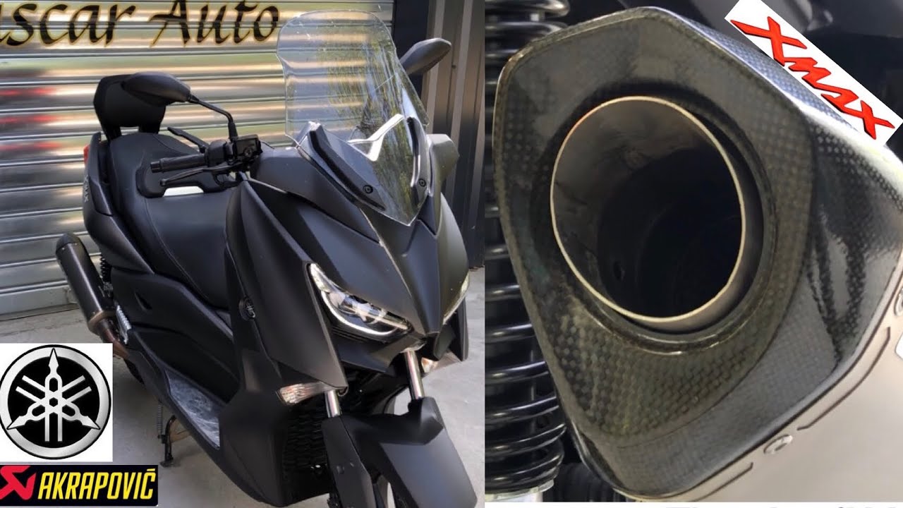 Xmax 2019 Akrapovic Sound ⛔️Comment Enlever Chicane (Db Killer) How to take off Db Killer Tuto