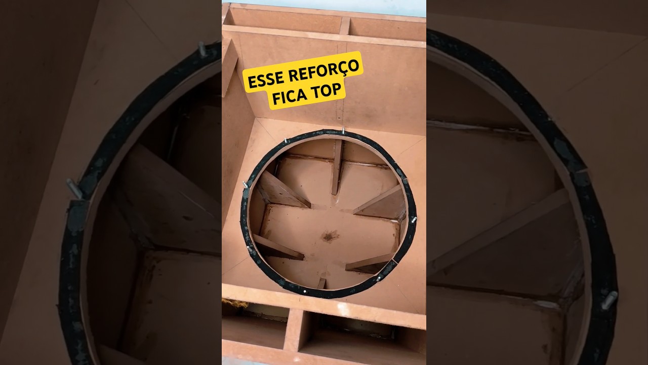 FOI ASSIM QUE EU FIZ O REFORÇO DA CAIXA... #somautomotivo #caixabob #tornado2200