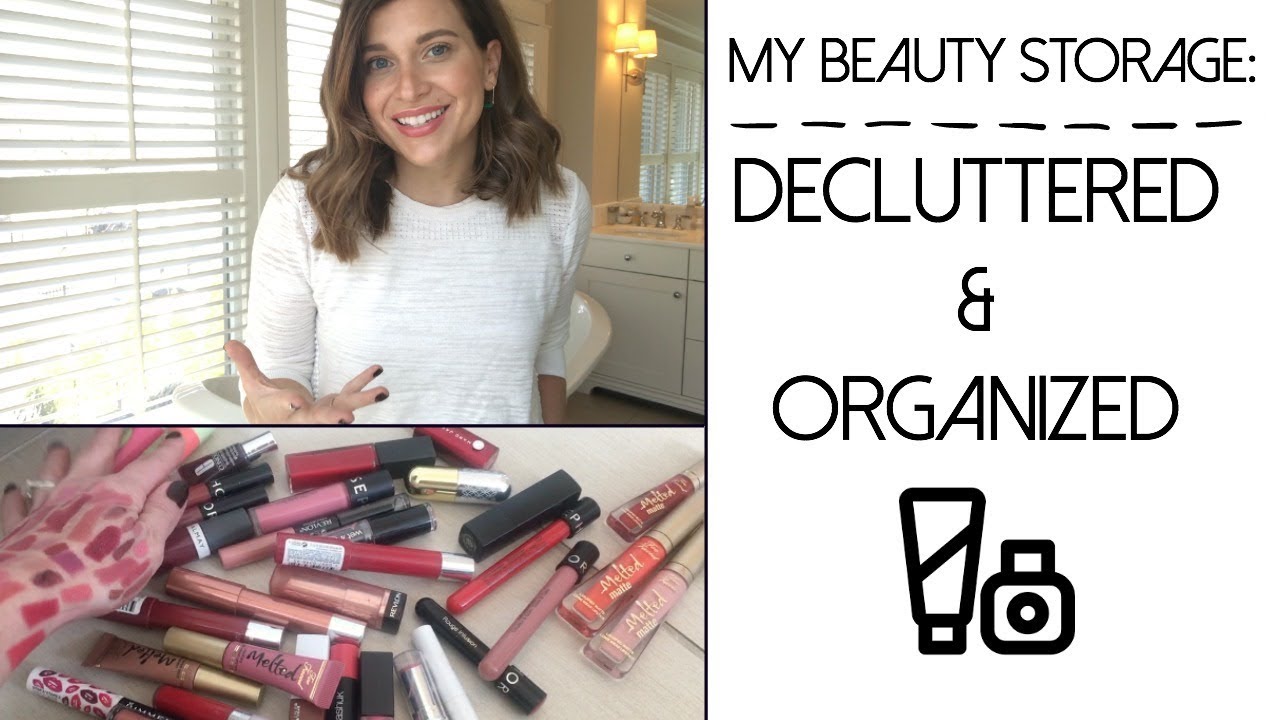Declutter Round Two: My Beauty Storage