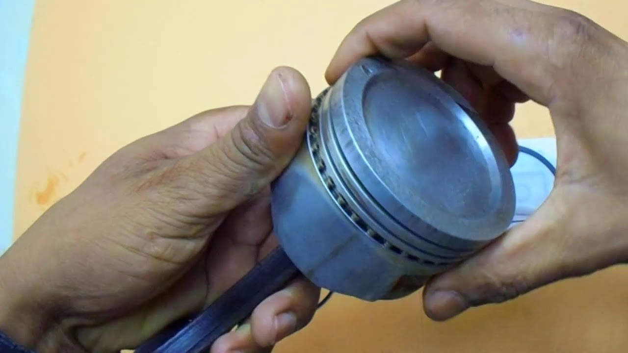 How To Install Piston Rings  تركيب الشنبر وكيفية تقسيمها