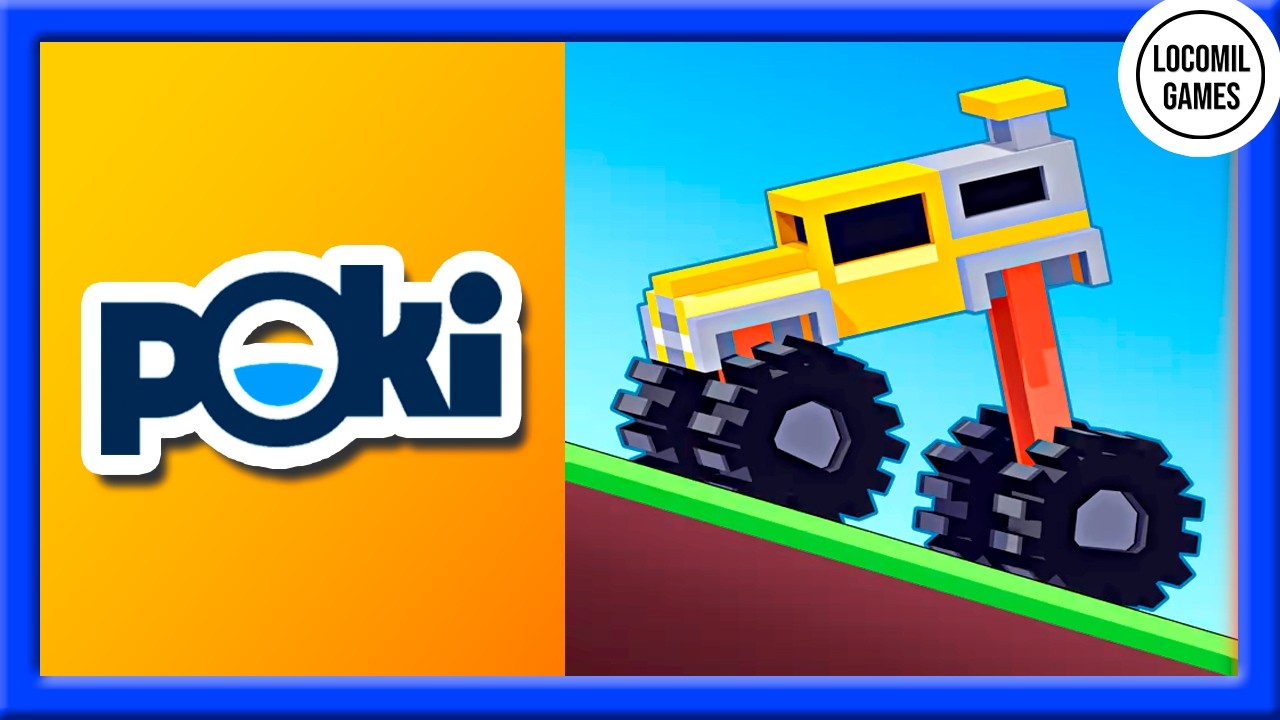 🏆Poki Car Games Drive Mad 200 Levels