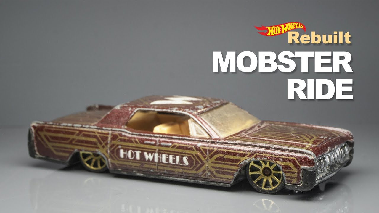 Rebuilt Hot Wheels Lincoln Continental Mobster Style With Suicide Doors