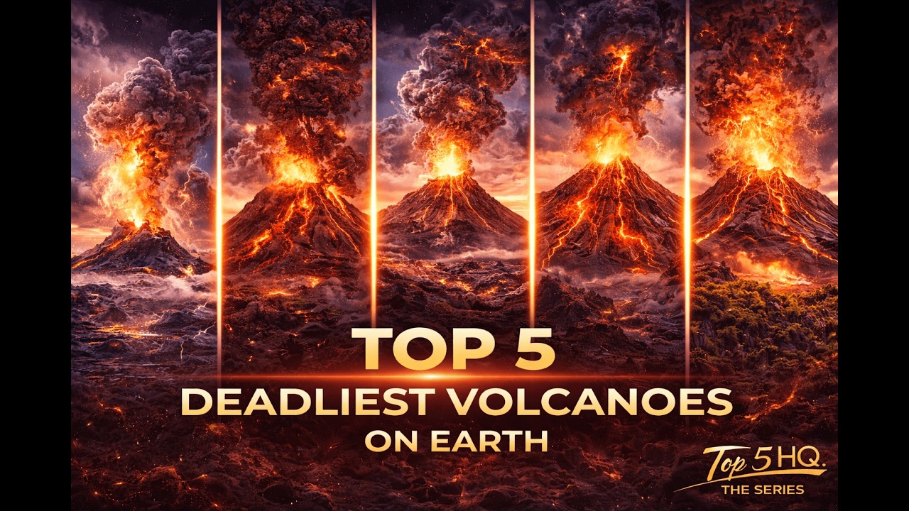 TOP 5 DEADLIEST VOLCANOES ON EARTH