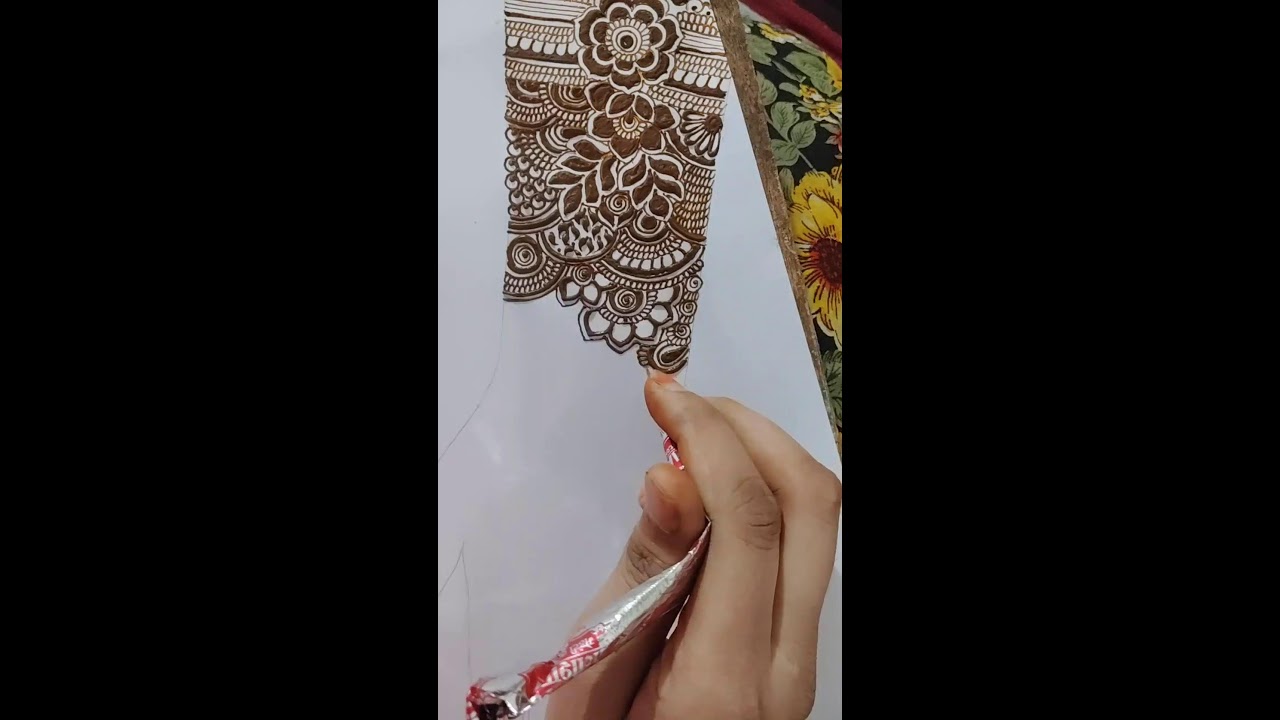Full hand bridal mehndi design