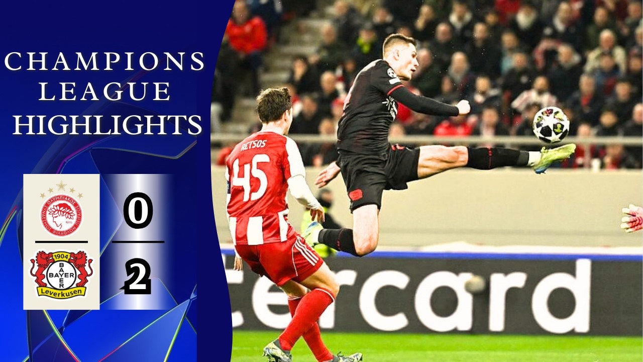 Olympiacos - Bayer Leverkusen | 0-2 | Highlights | Champions League 2025-26 | olympiacos leverkusen