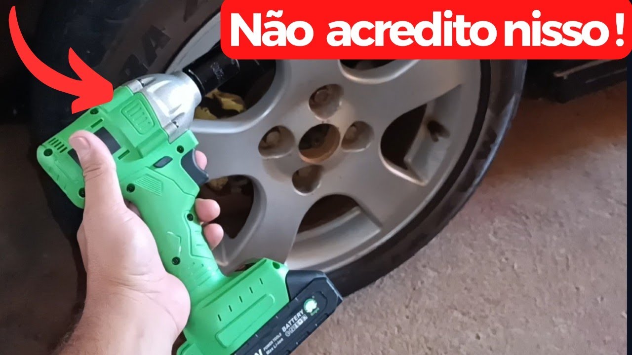 Será que dá conta de soltar roda de carro Com 15 kgf