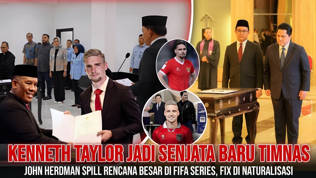 PSSI KEBUT AMUNISI BARU! KENNETH TAYLOR MENUJU GARUDA