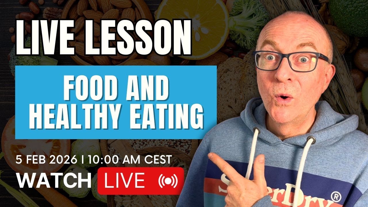 IELTS Speaking Live Lesson: FOOD and HEALTHY EATING