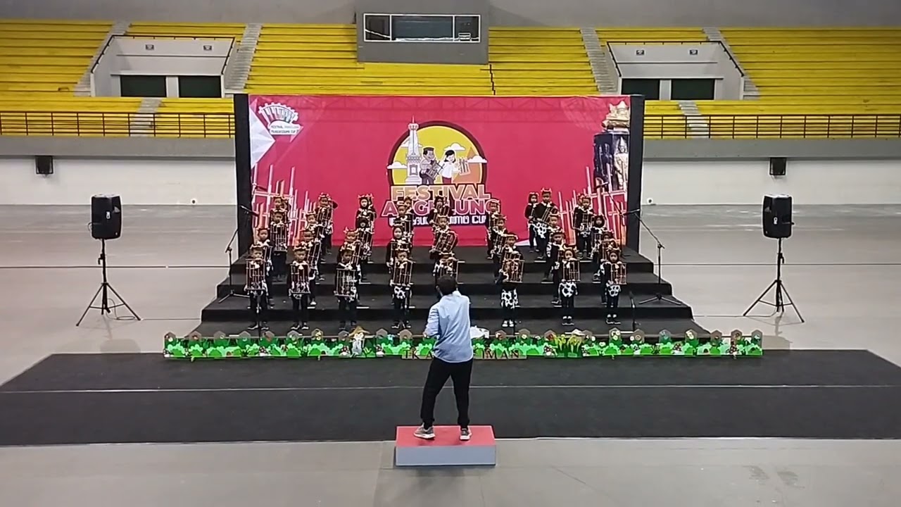 JUARA 1 FESTIVAL ANGKLUNG TERBAIK SE DIY PRABUKUSUMO CUP (TK ABA AL IMAN GODEAN)