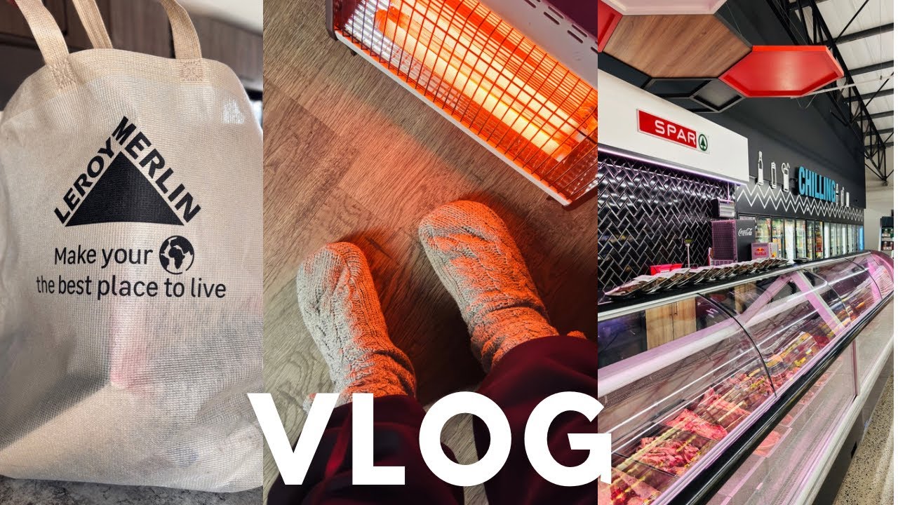 EC VLOG: SHOPPING FLOOR TILES FOR OUR RONDAVEL | TURNING OUR SPACE INTO A HOME 