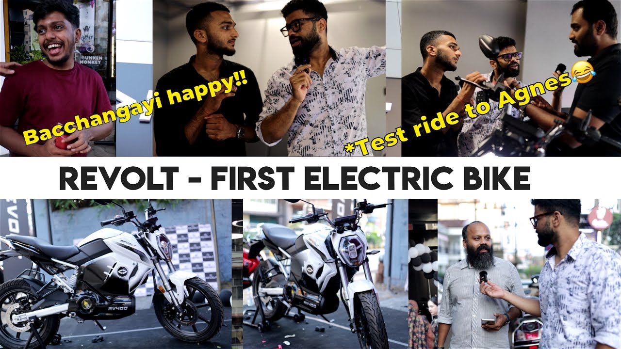 India's FIRST ELECTRIC MOTORCYCLE in MANGALORE | Revolt