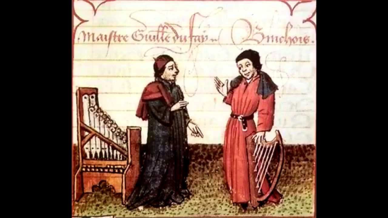 Medieval Music - Guillaume Dufay - Vergene bella, che di sol vestita