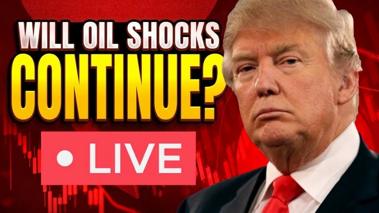 🔴 WILL THE OIL AND IRAN SHOCKS CONTINUE? MARKETS ARE ON EDGE! STOCK MARKET CRASH?