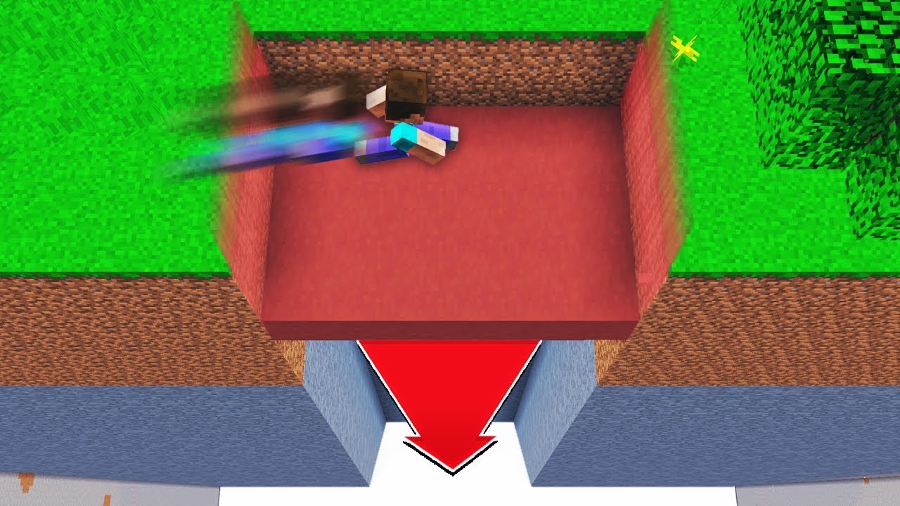 WORLD'S BIGGEST MINECRAFT PITFALL TROLL!