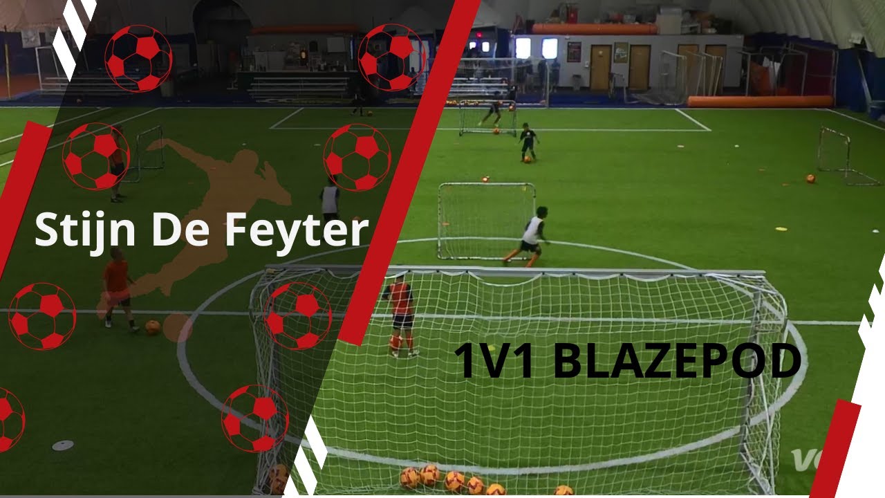 1v1 Blazepod Drill