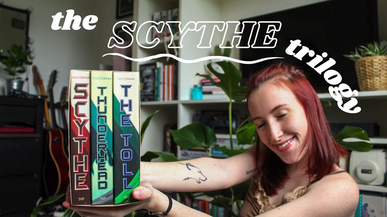 reading 'arc of a scythe' for the first time, a vlog