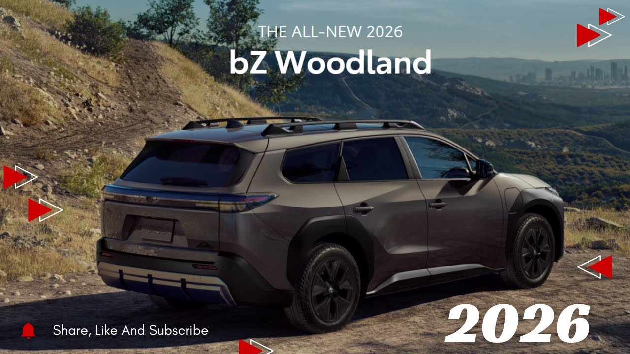 2026 Toyota bZ Woodland &ndash; Off-Road Ready Electric SUV!