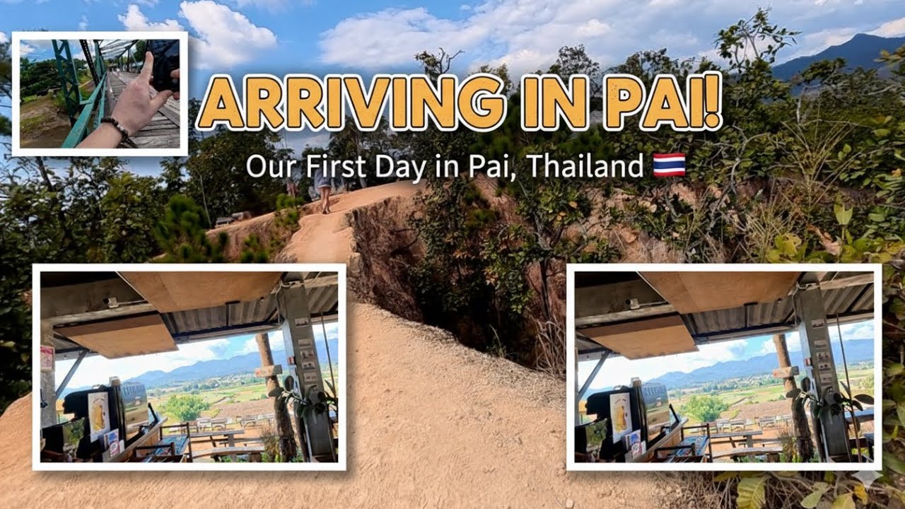 POV DRIVING: First Day in PAI: Exploring Thailand’s Hippest Mountain Town 🌿