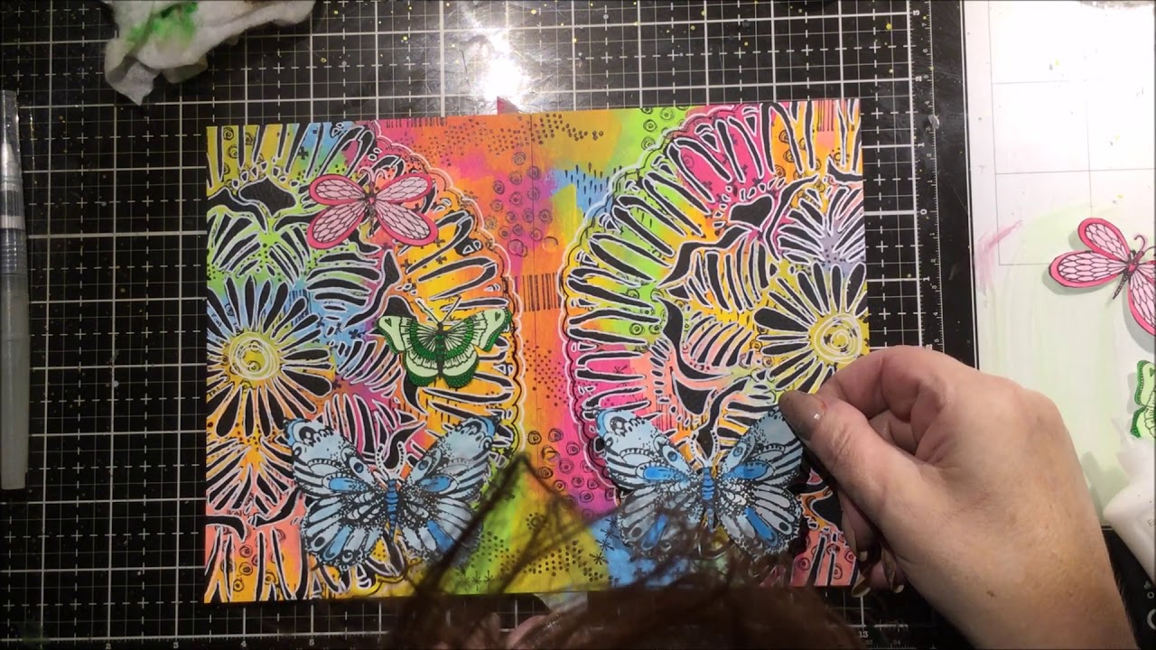 If Color Was Music....Art Journal Page