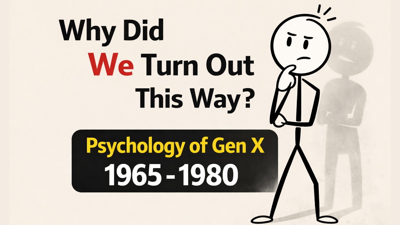 Psychology of Gen X: 10 Invisible Emotional Patterns That Quietly Shaped an Entire Generation