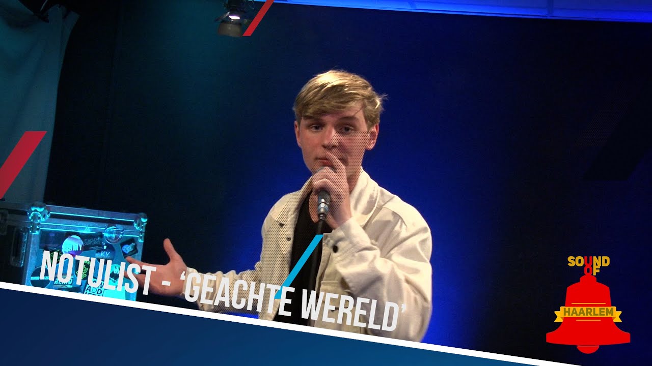 Notulist - 'Geachte Wereld' live @Haarlem105