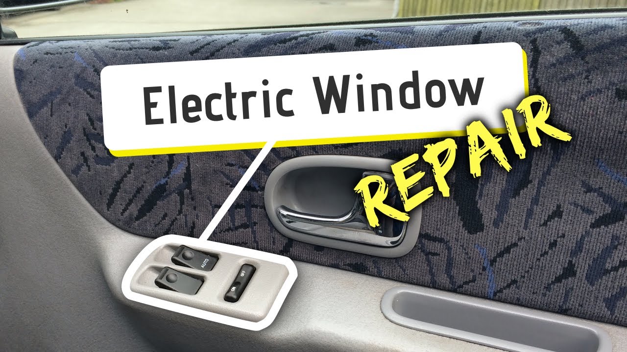 Mazda Bongo Electric Window Switch Repair
