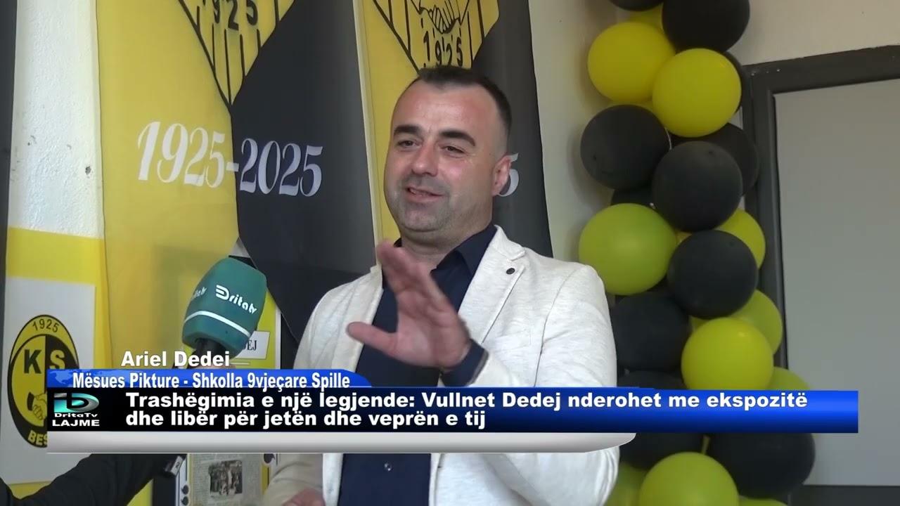 Trashëgimia e një legjende  Vullnet Dedej nderohet me ekspozitë dhe libër për jetën dhe veprën