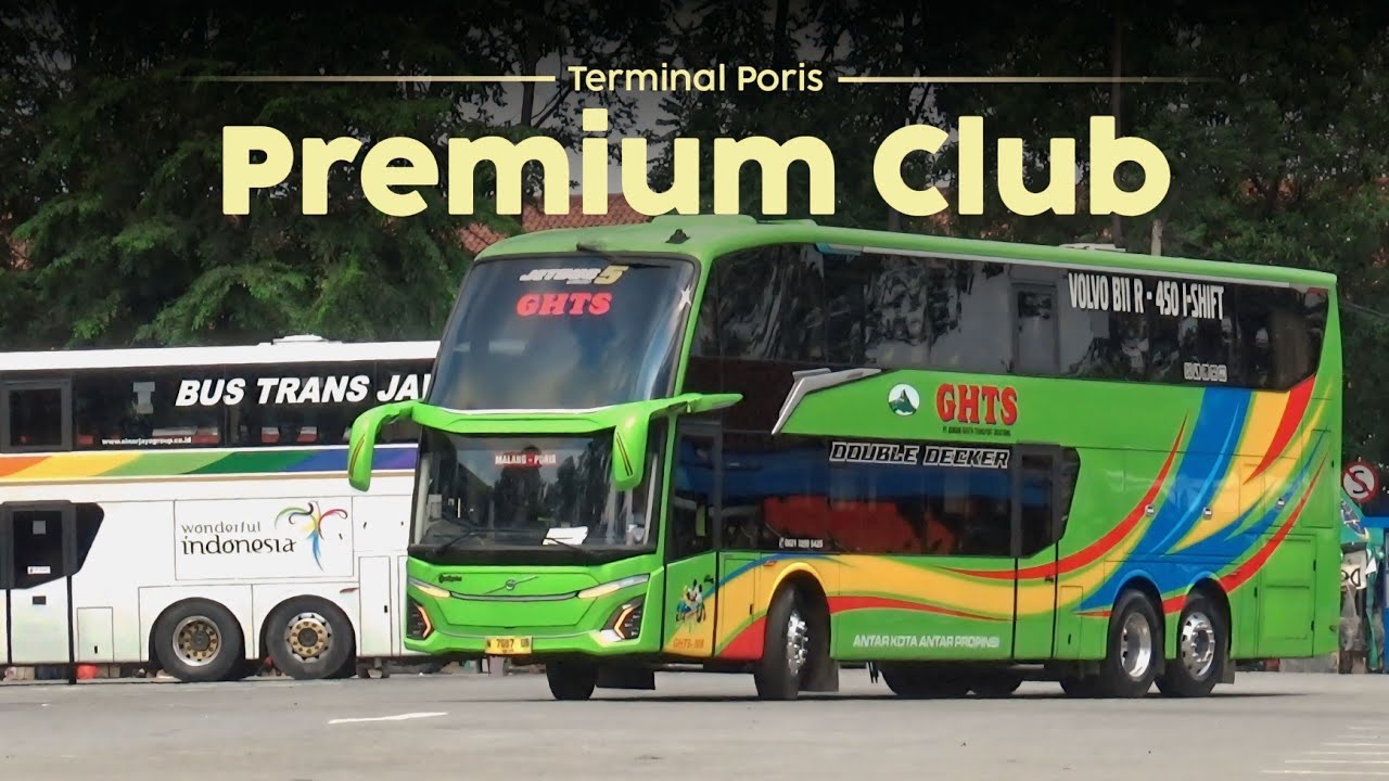 Sarang Monster Transjawa Berkumpul | Hunting Bus Full Premium di Terminal Poris 